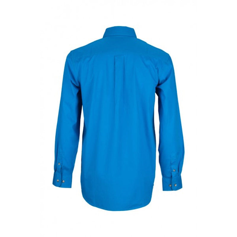 Burke & Wills Mens Melbourne Shirt Blue Sky