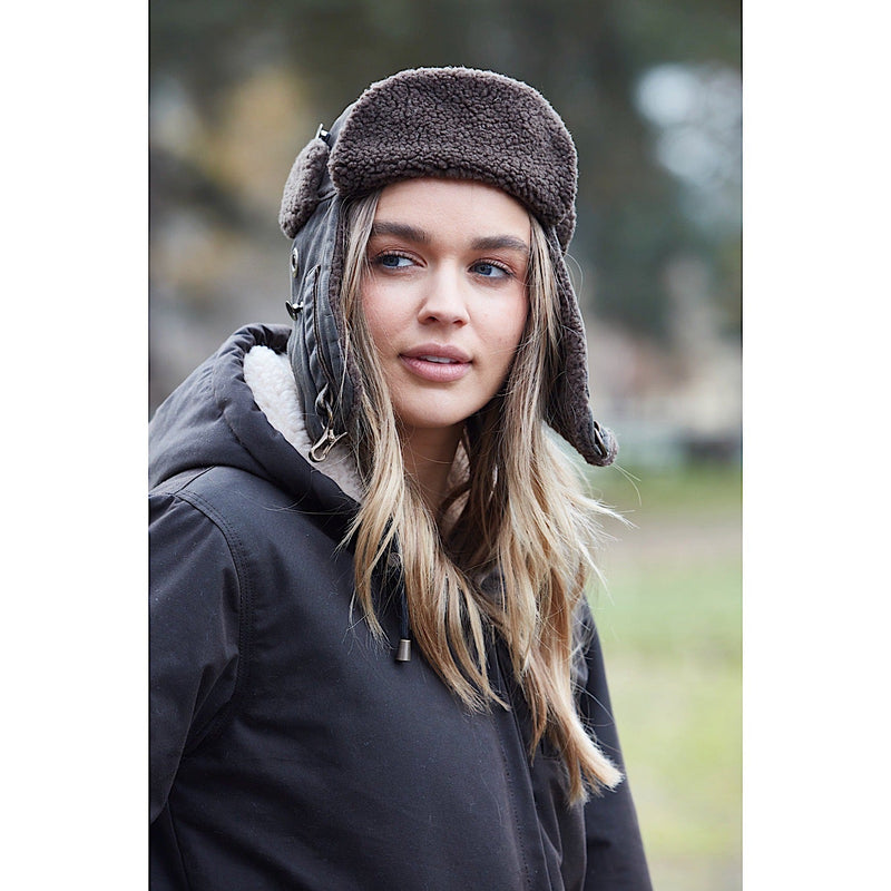 Burke & Wills Trapper Hat - Rustic Brown