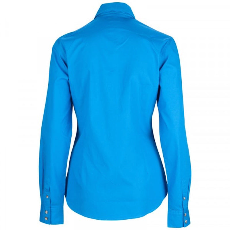 Burke & Wills Womens Collins Shirt Blue Sky