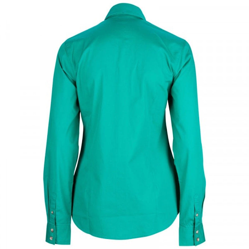 Burke & Wills Womens Collins Shirt Green