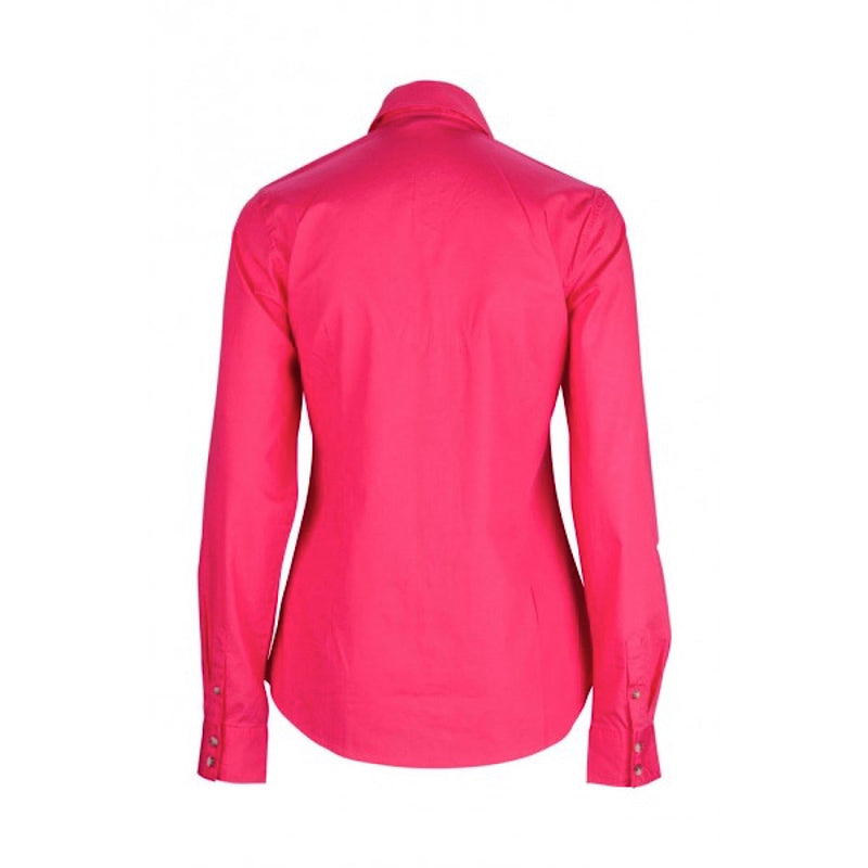 Burke & Wills Womens Collins Shirt Hot Pink