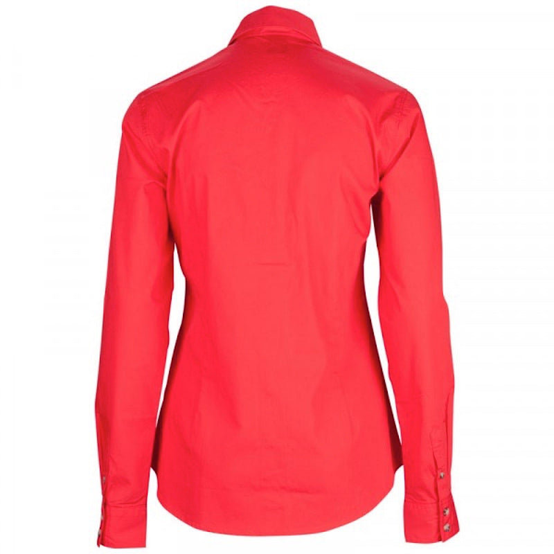 Burke & Wills Womens Collins Shirt Orange Crush