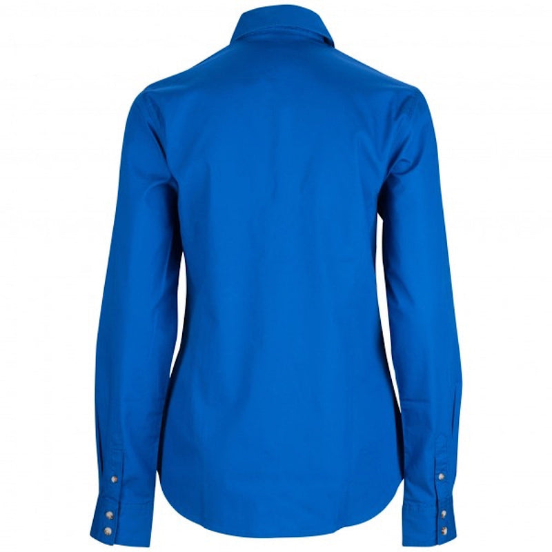 Burke & Wills Womens Collins Shirt Royal Blue