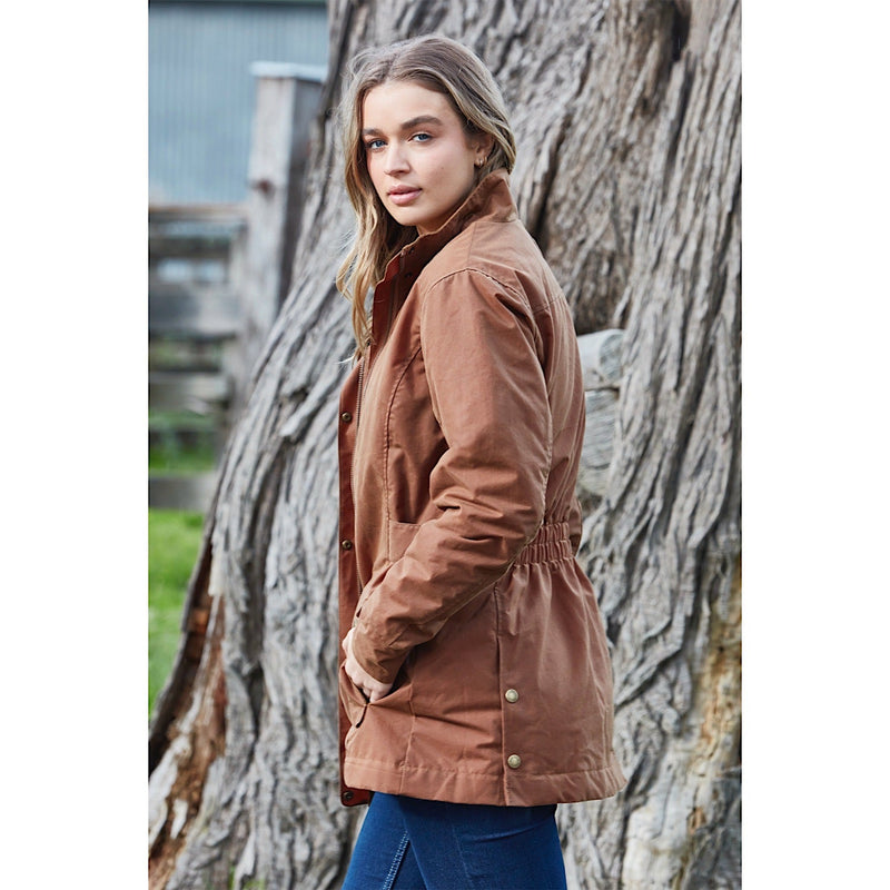 Burke & Wills Women’s Darling Jacket - Dark Camel