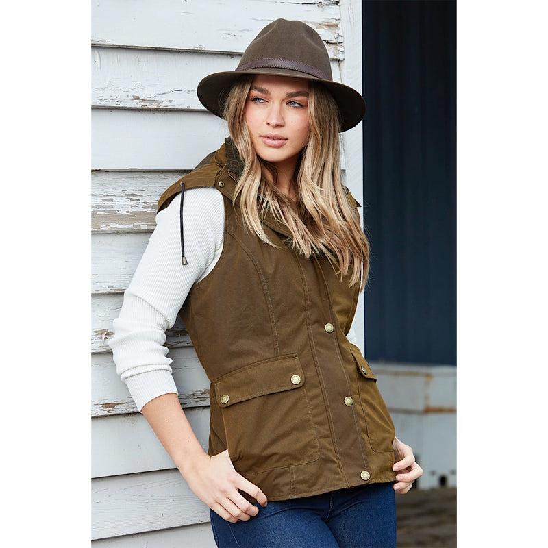 Burke & Wills Women’s St Arnaud Vest - Bronze