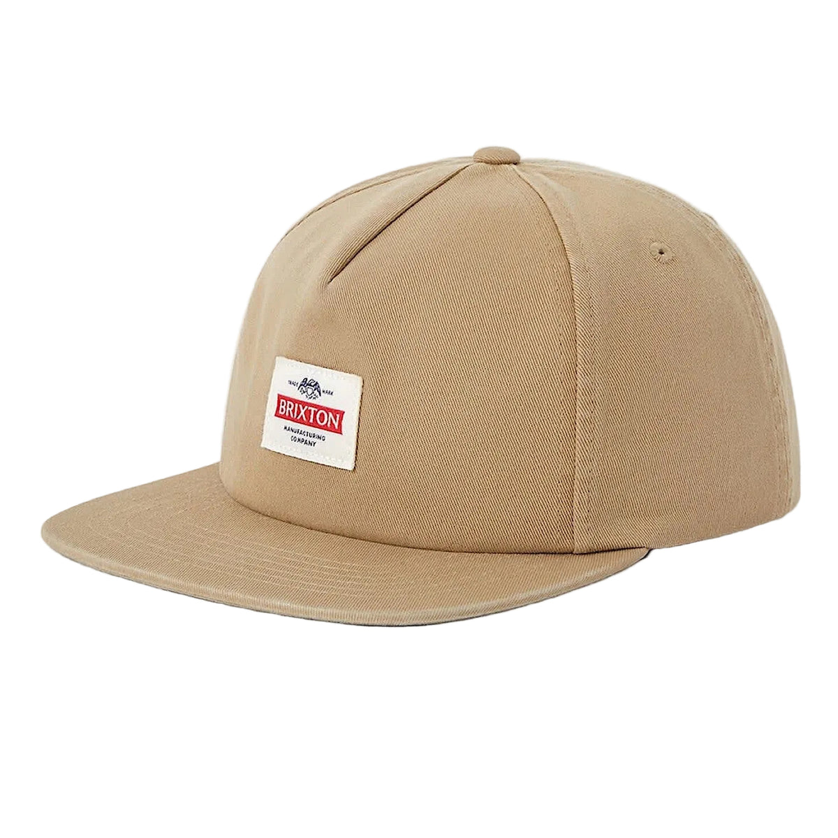 Brixton Trademark Snapback Cap - British Khaki