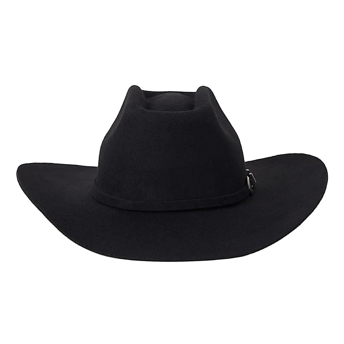 Brixton Prescott Brick Top Cowboy Hat - Black