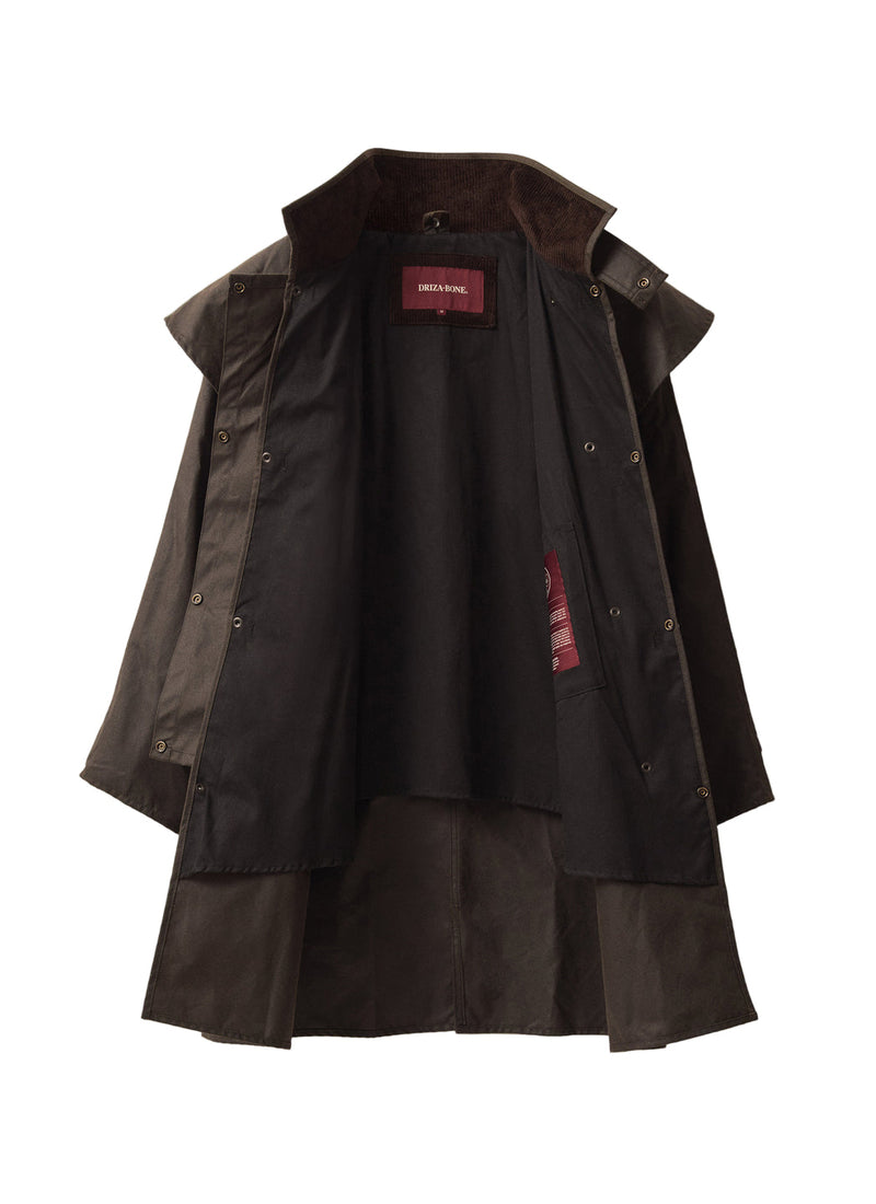 Driza-Bone Ranger Oilskin Coat - Heritage Brown