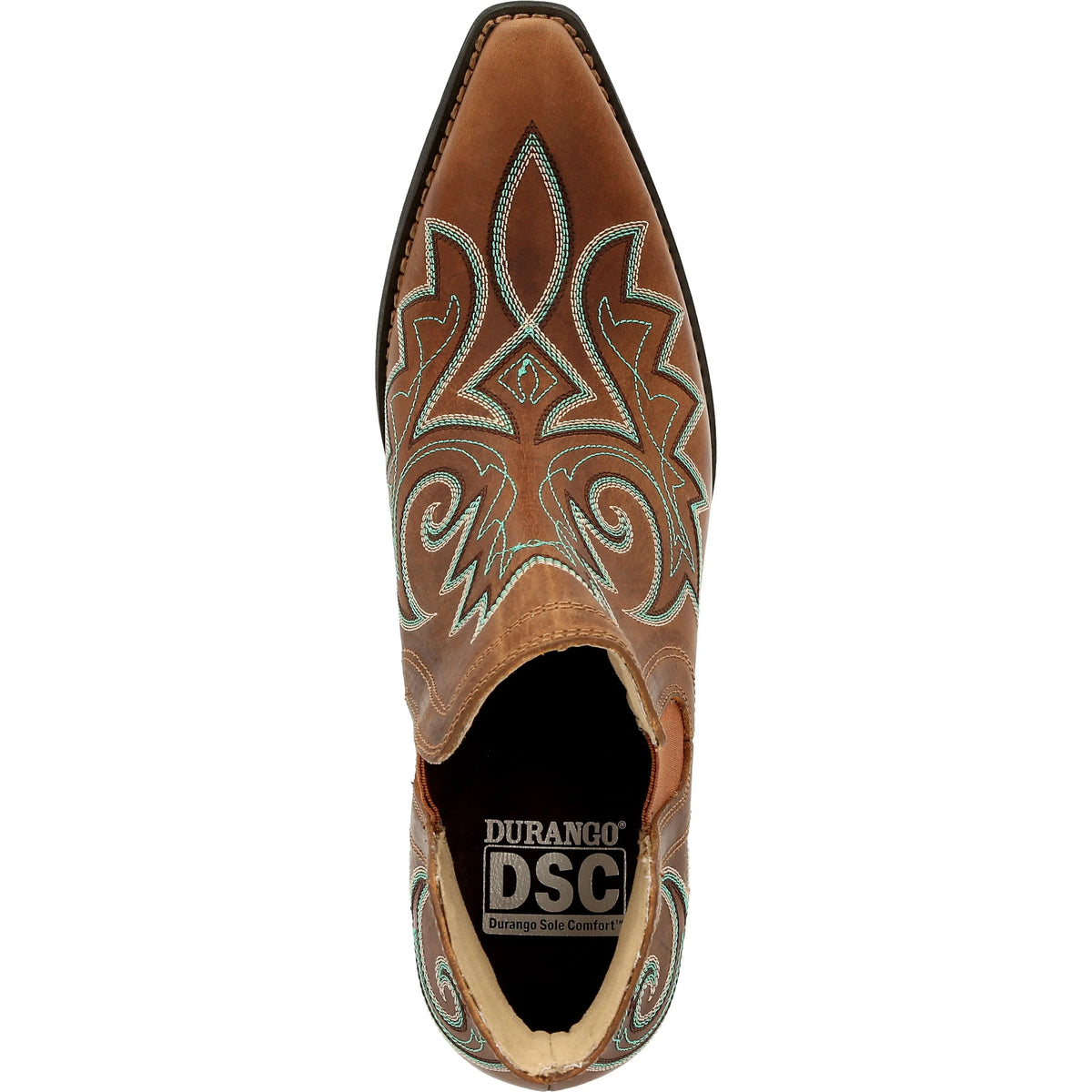 Durango Womens Crush Western Boot - Golden Brown Bootie