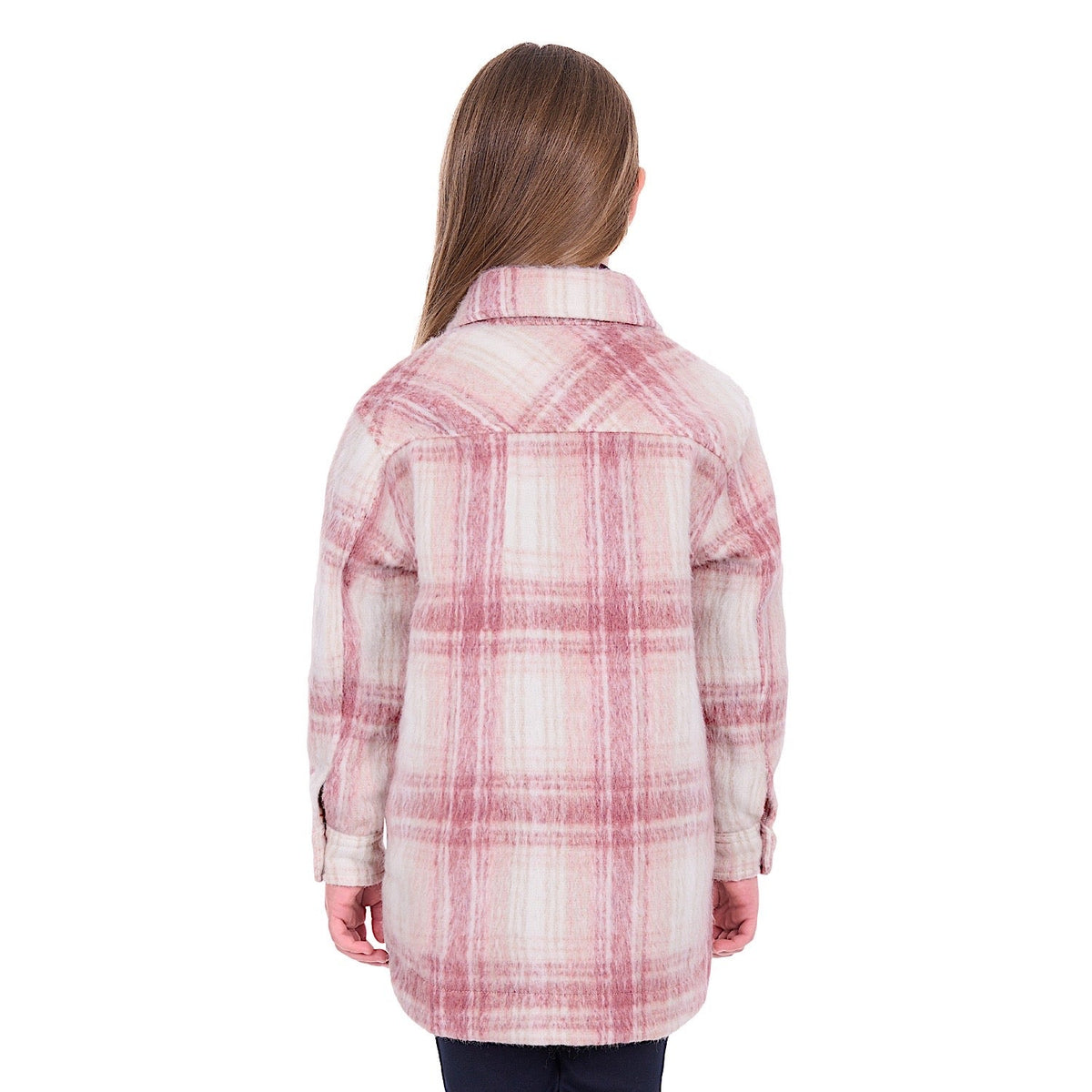 Dux-Bak by Thomas Cook Girl’s Elk Overshirt - Pink