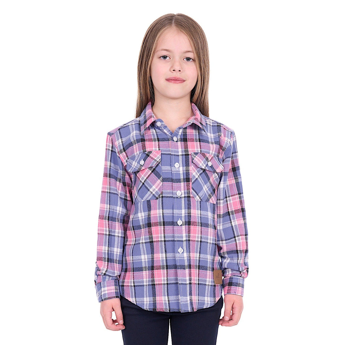 Dux-Bak by Thomas Cook Kid’s Millie Thermal Shirt - Pink/Purple