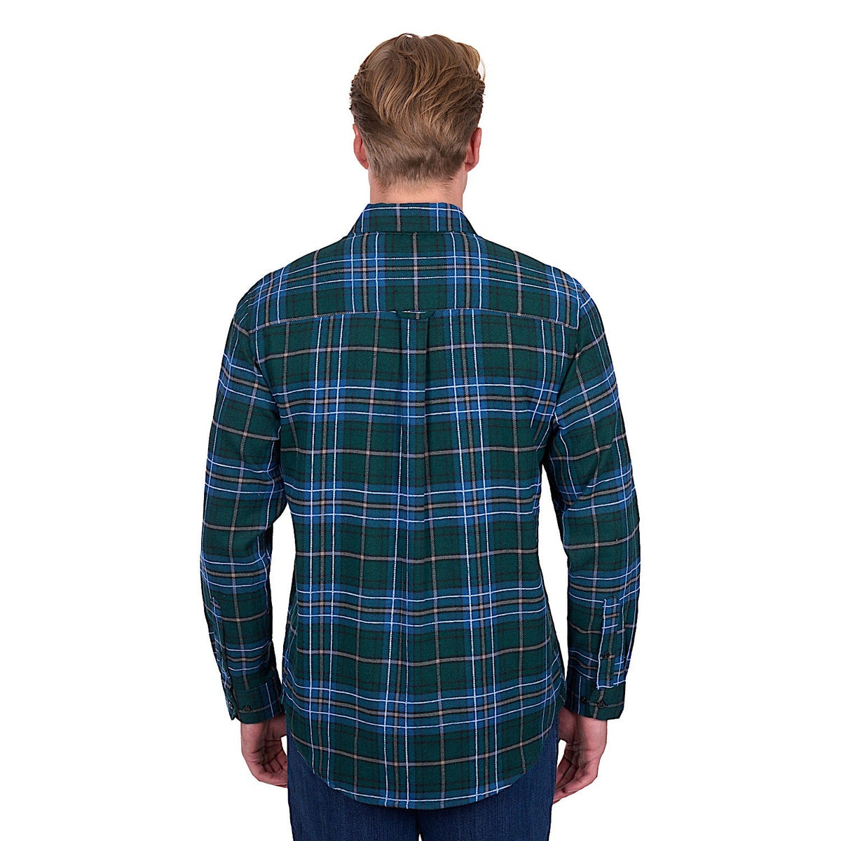 Dux-Bak by Thomas Cook Men’s Jace Thermal Shirt - Green/Steel