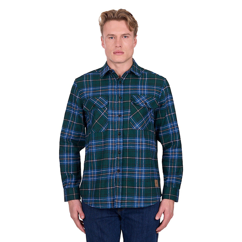 Dux-Bak by Thomas Cook Men’s Jace Thermal Shirt - Green/Steel