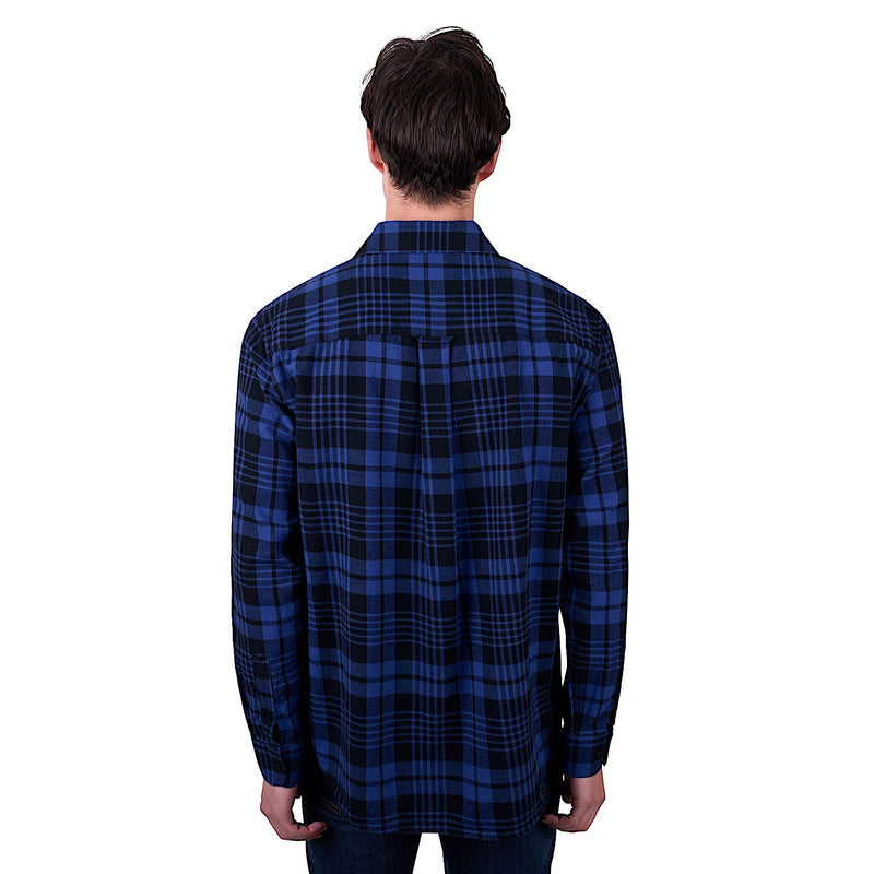 Dux-Bak by Thomas Cook Men’s Peyton Thermal Shirt - Navy/Royal