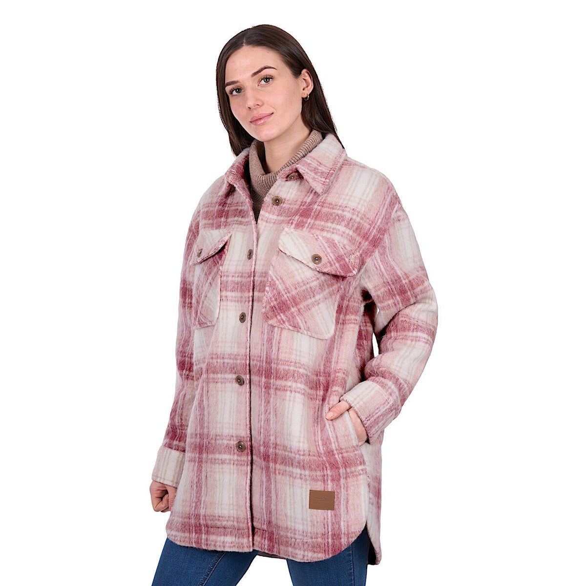 Dux-Bak by Thomas Cook Women’s Elk Overshirt - Pink