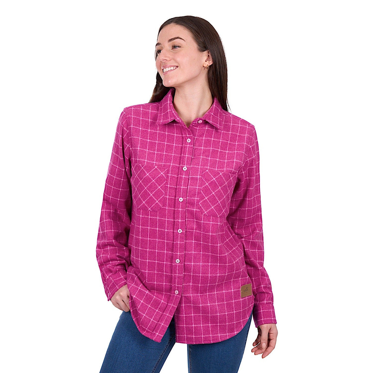 Dux-Bak by Thomas Cook Women’s Jazz Thermal Shirt - Hot Pink