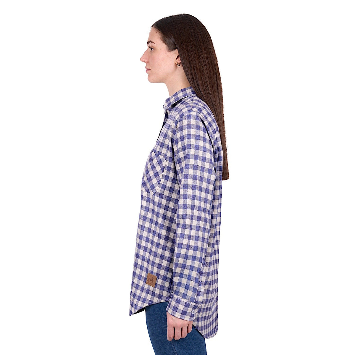Dux-Bak by Thomas Cook Women’s Joyce Thermal Shirt - Purple/White