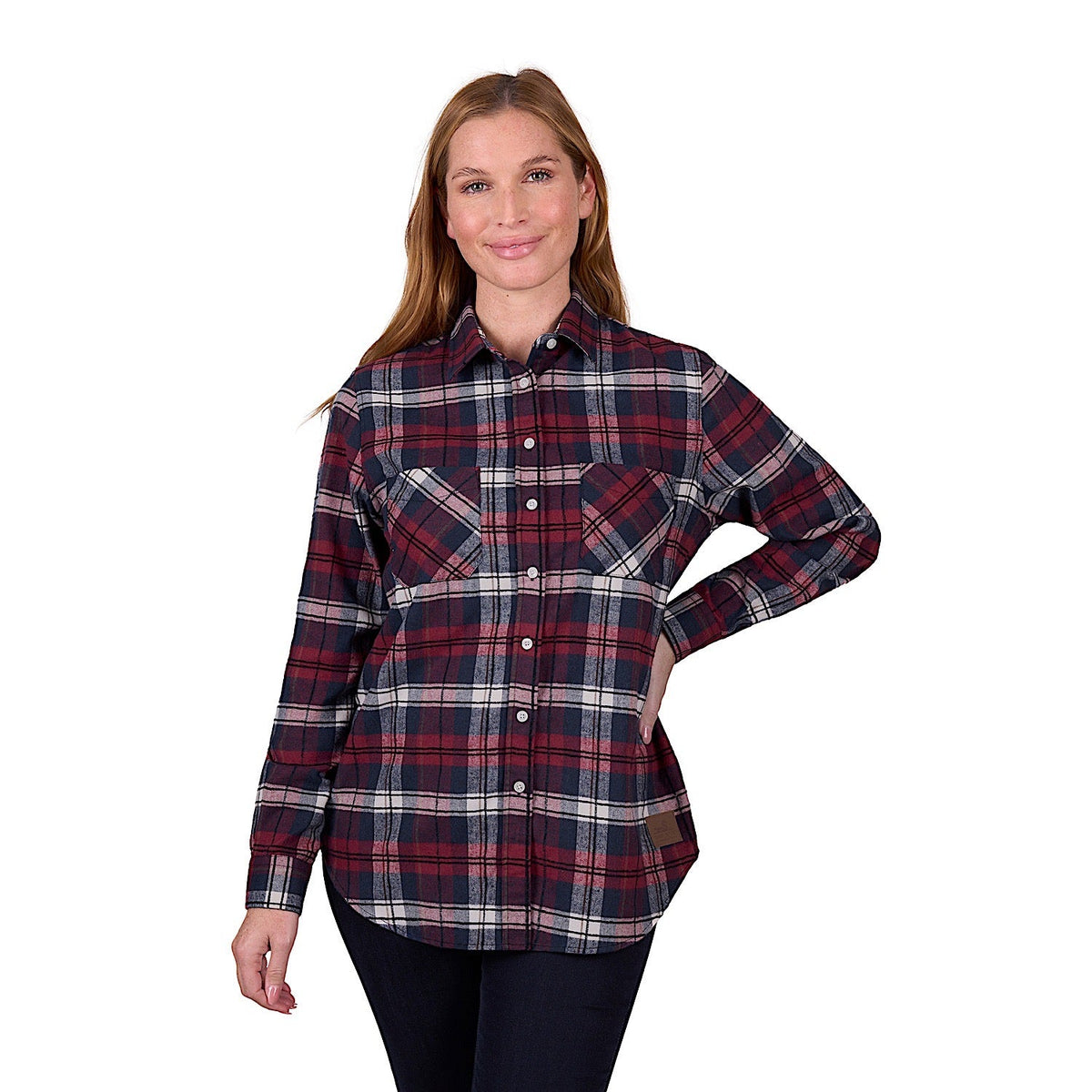 Dux-Bak by Thomas Cook Women’s Mina Thermal Shirt - Red/Navy