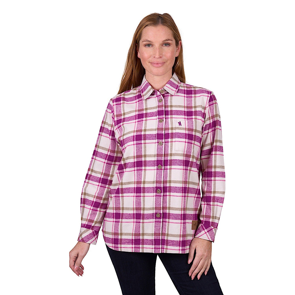 Dux-Bak by Thomas Cook Women’s Selina Thermal Shirt - Magenta