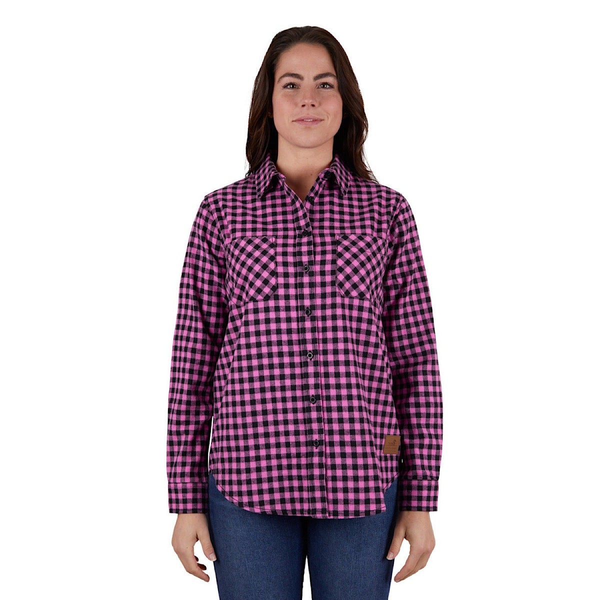 Dux-Bak Women’s Adrianna Thermal Shirt - Pink