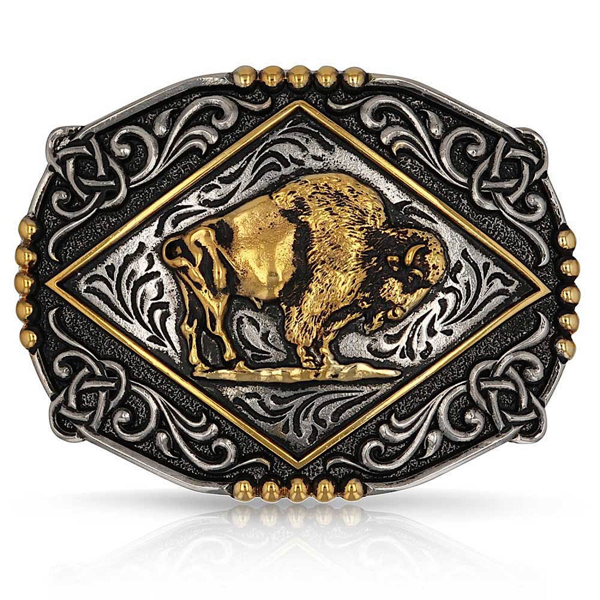 Montana Silversmiths Western Attitude Buckle - Majestic Valor Buckle