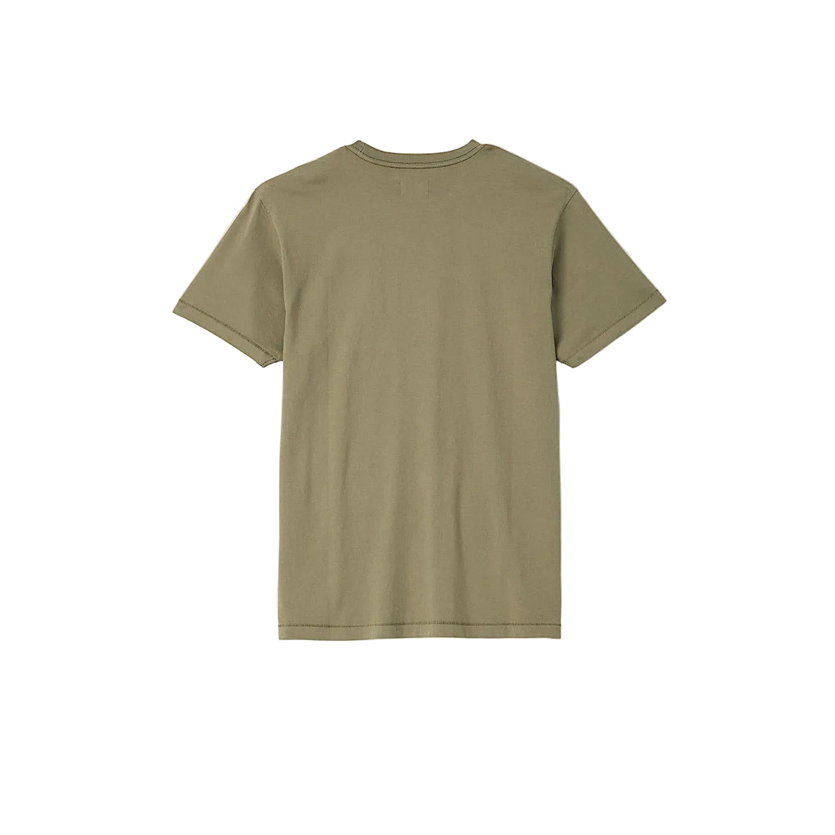 Brixton Men's Baseline Pocket T-Shirt - Olive Surplus Vintage Wash