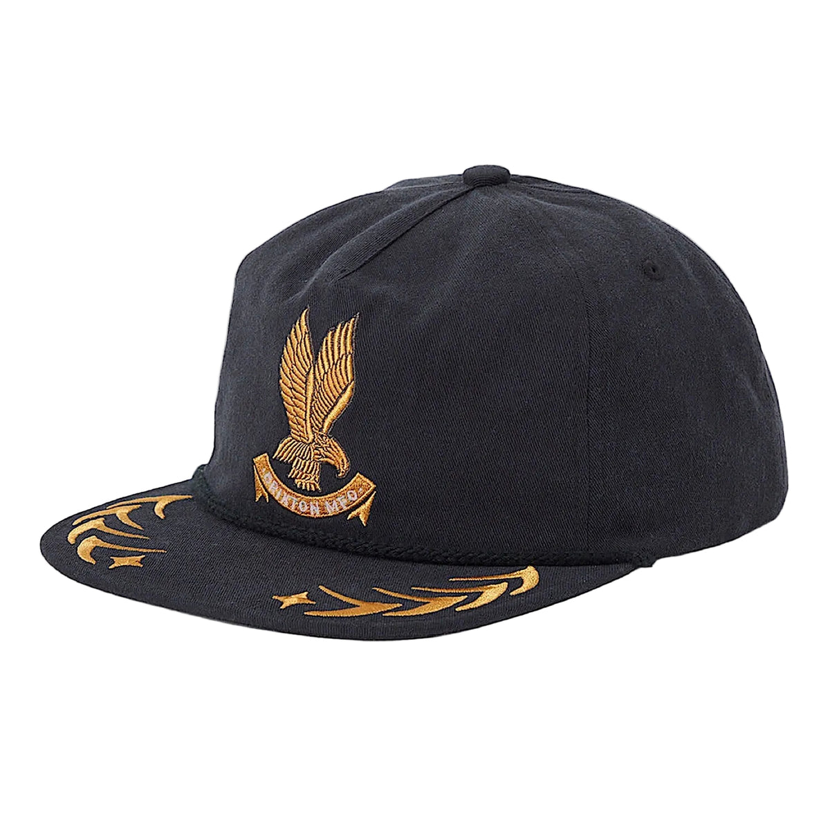 Brixton Covell Snapback Cap - Black