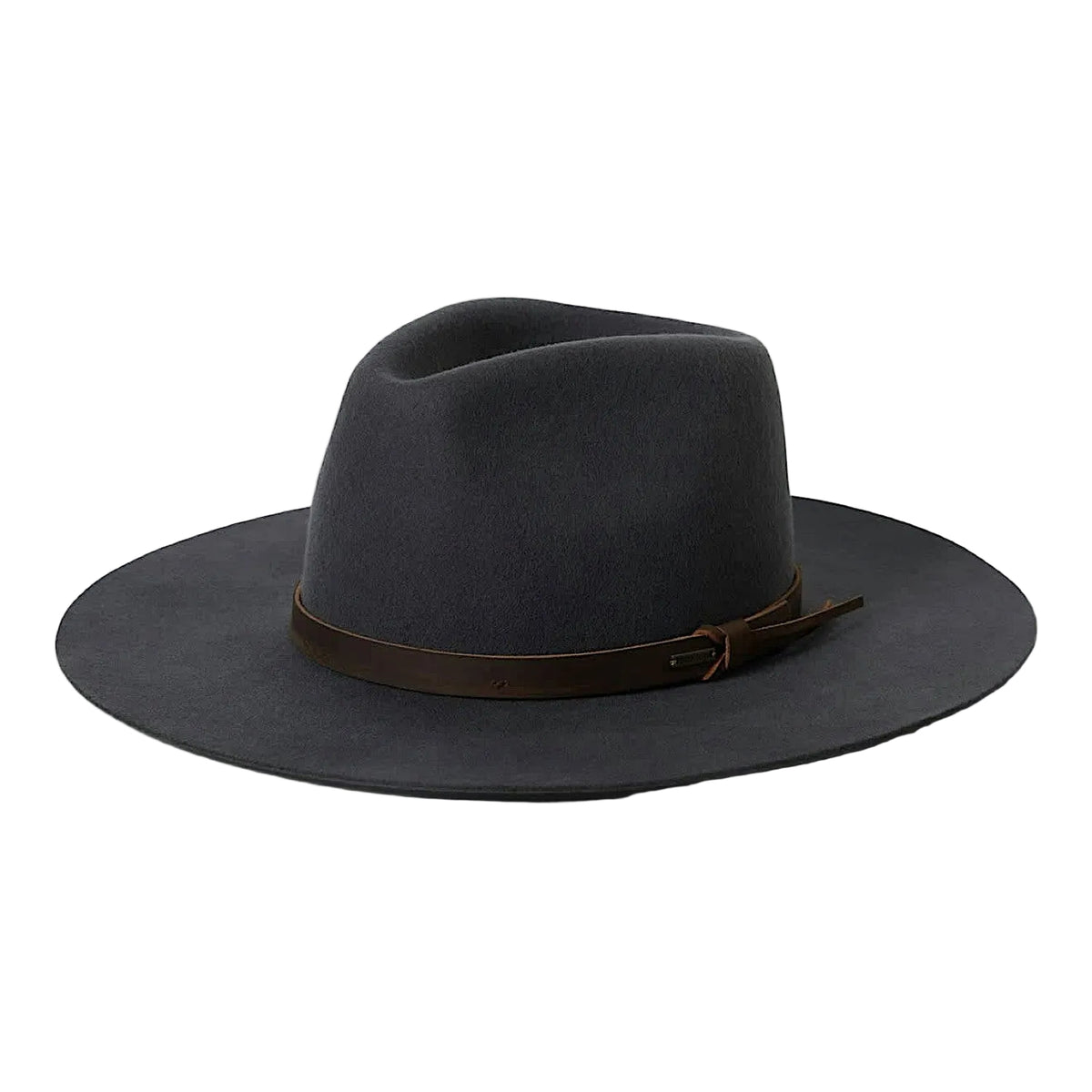 Brixton Hawkins WTHR Guard Cowboy Hat - Asphalt/Brown