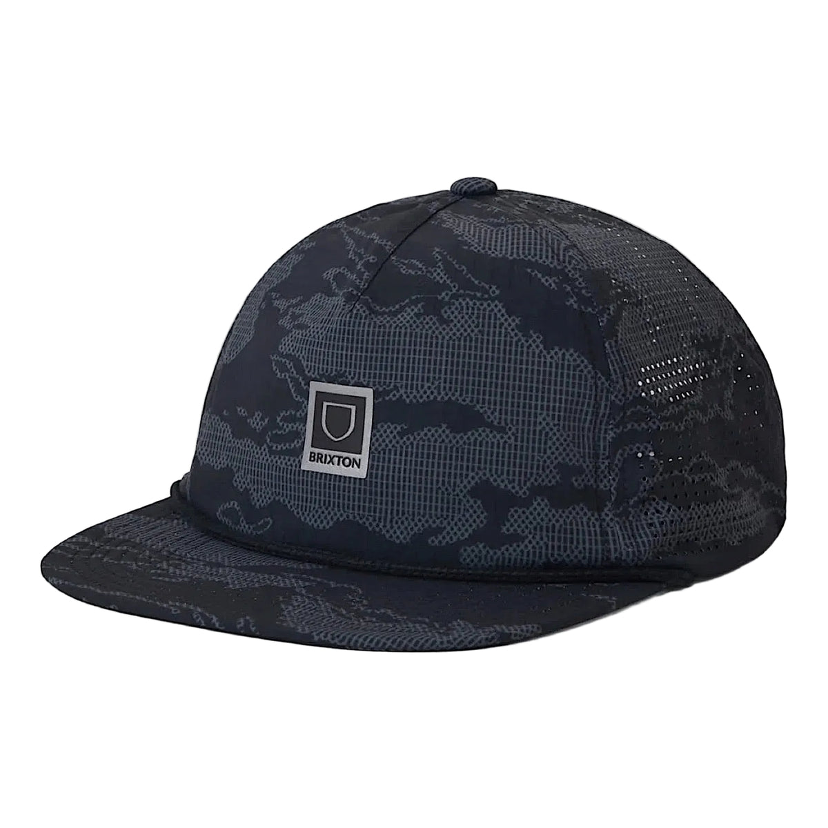 Brixton Journey MP Performance Snapback - Black Tiger Camo