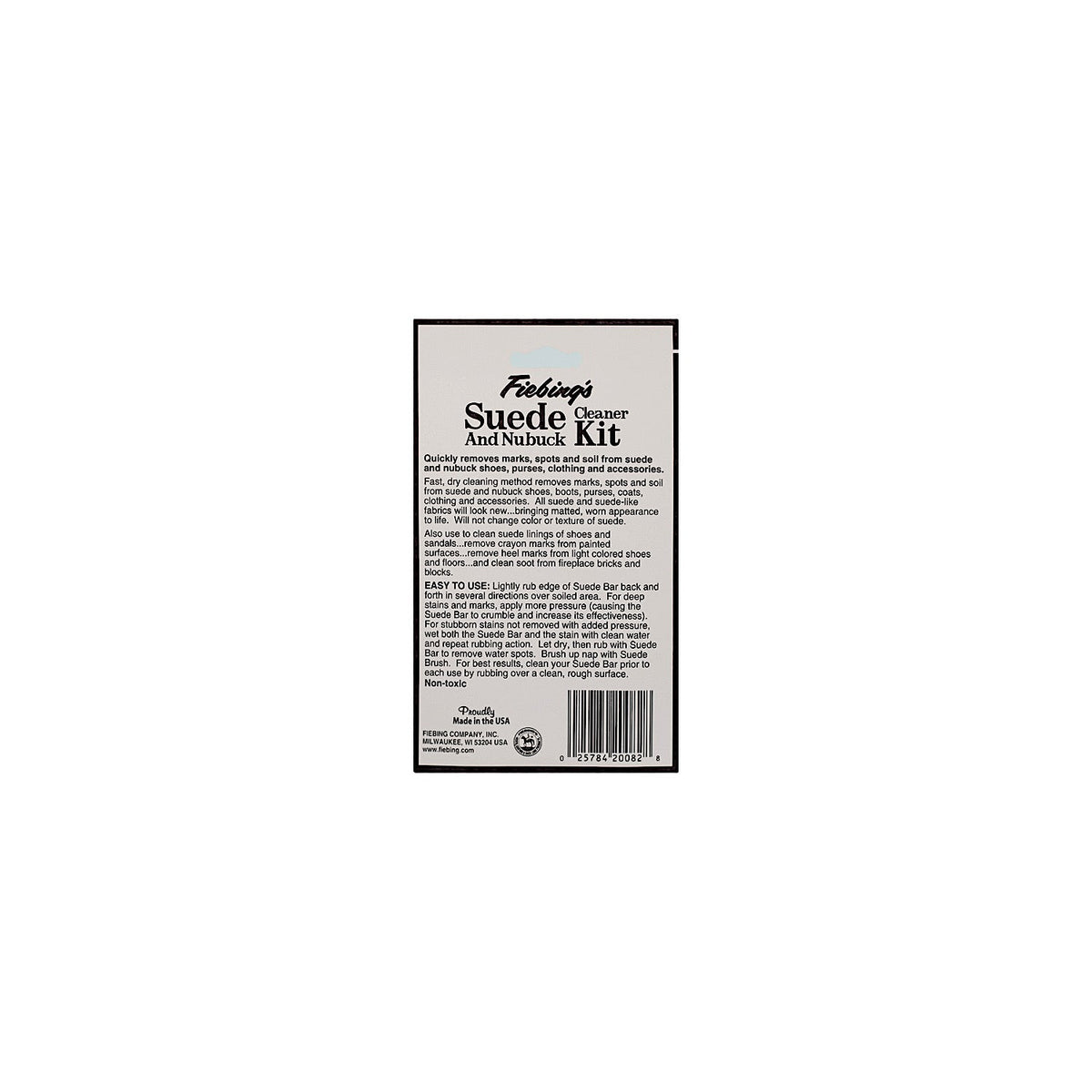 Fiebings Suede Cleaner Kit