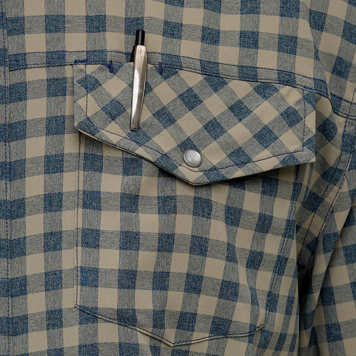 GameGuard Men’s Shirt Short Sleeve Pearl Snap - Mesquite