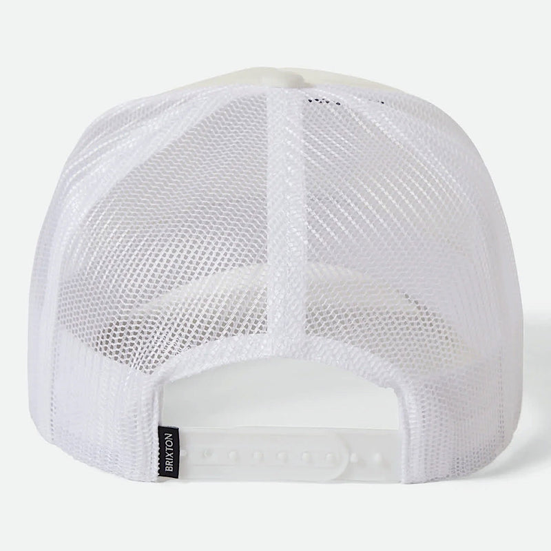 Brixton Sunday Cruising Club Netplus Trucker Cap - Off White