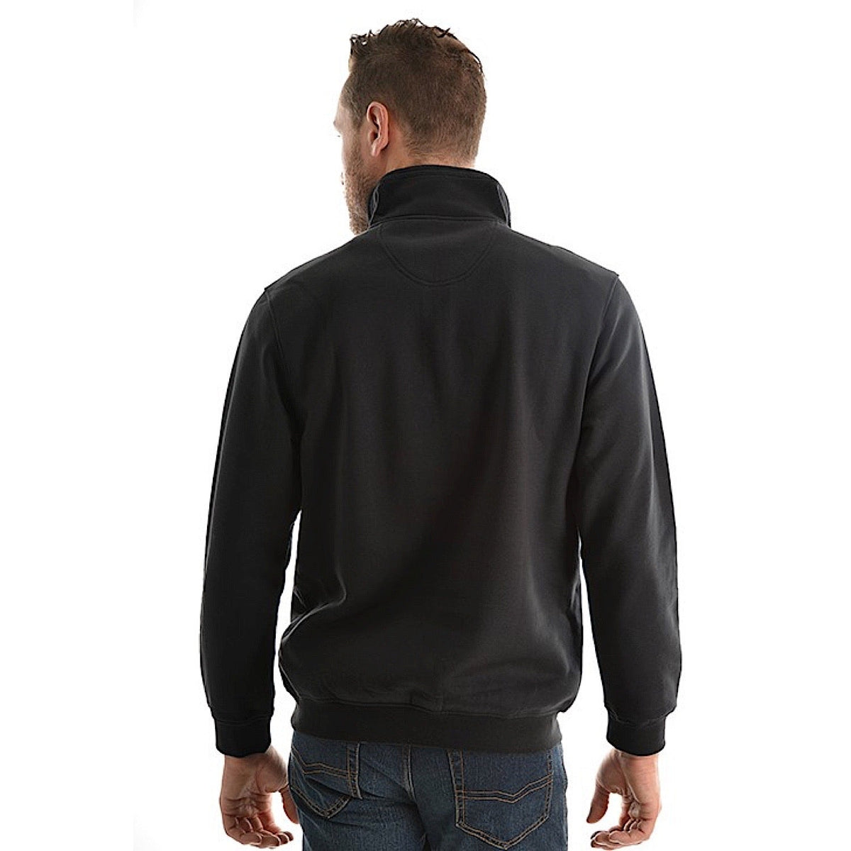 Hard Slog Men’s 1/4 Zip Fleece Top - Charcoal