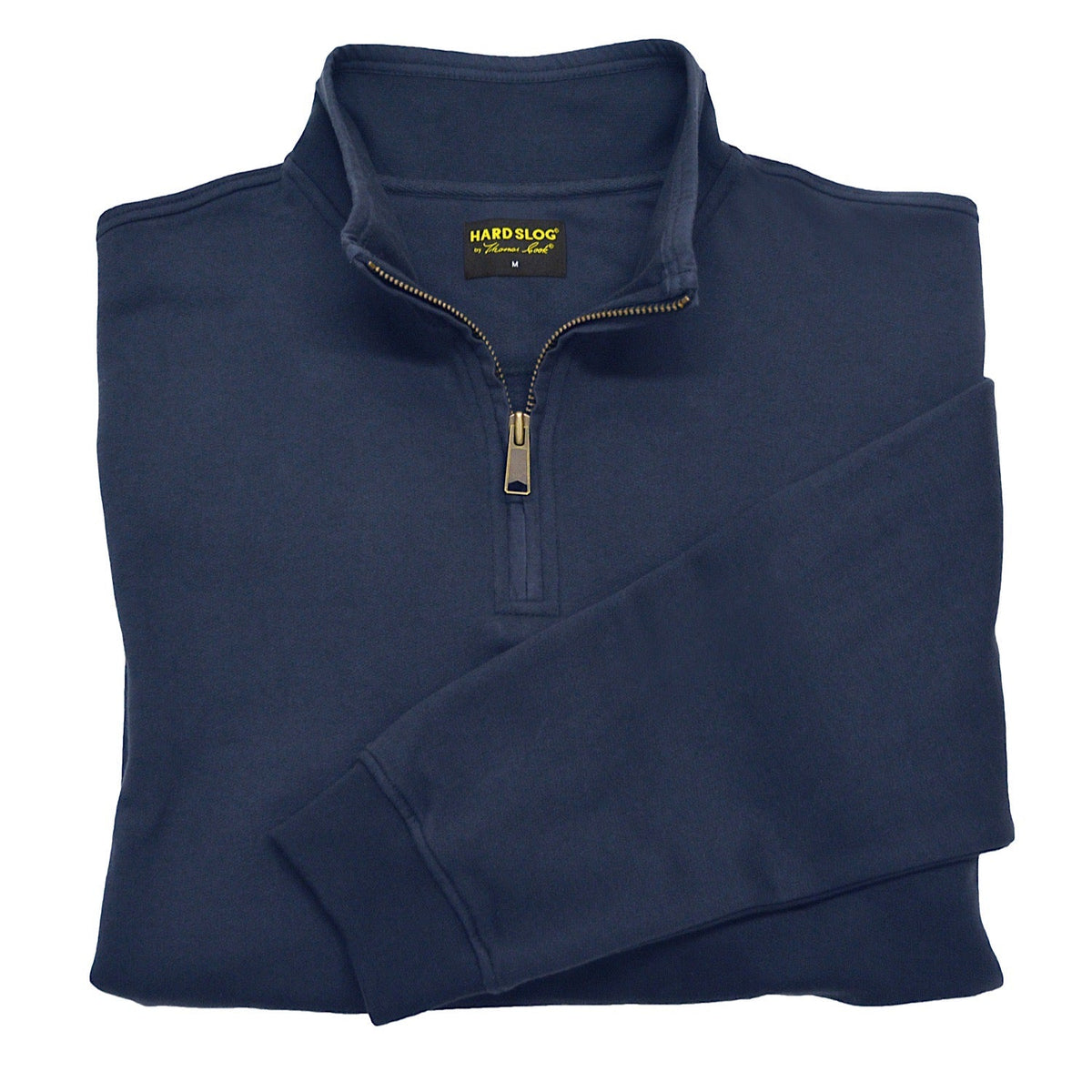 Hard Slog Men’s 1/4 Zip Fleece Top Dark Navy