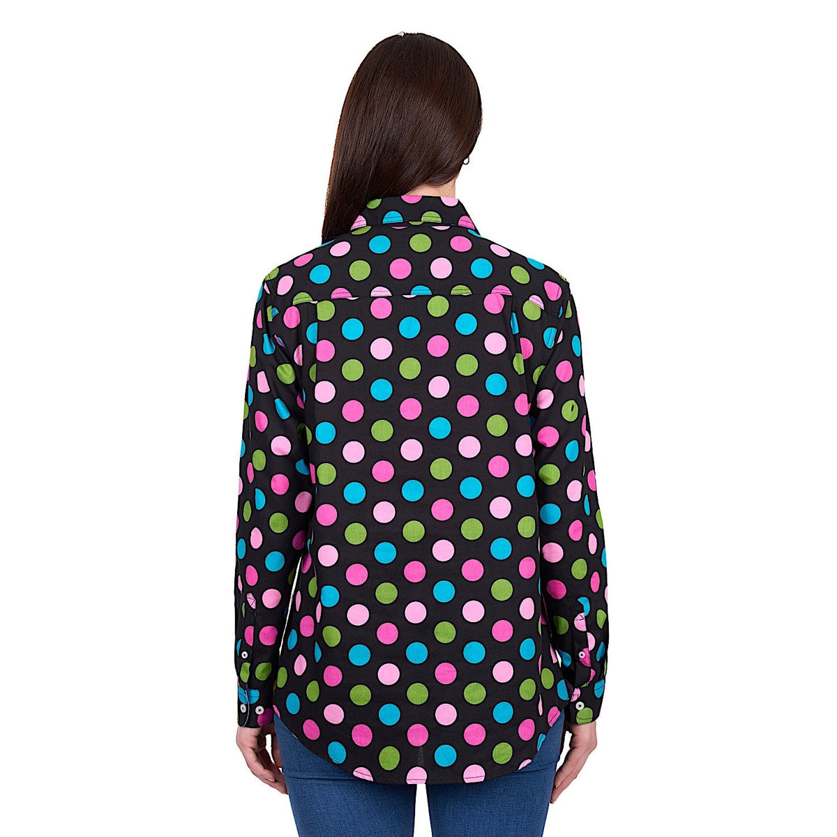 Hard Slog Women’s Rena 1/2 Placket Shirt - Multi