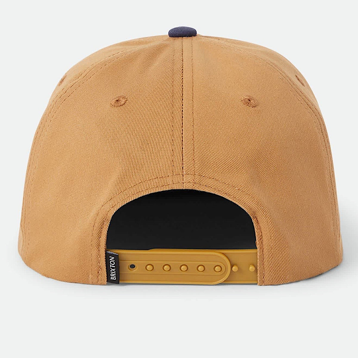Brixton Drifter Netplus Snapback Cap - Brown Sugar/Navy