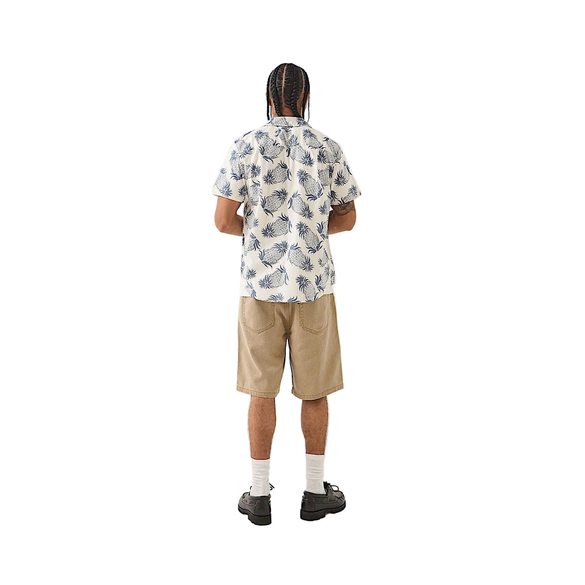 Brixton Men's Relaxed Short - Washed British Khaki