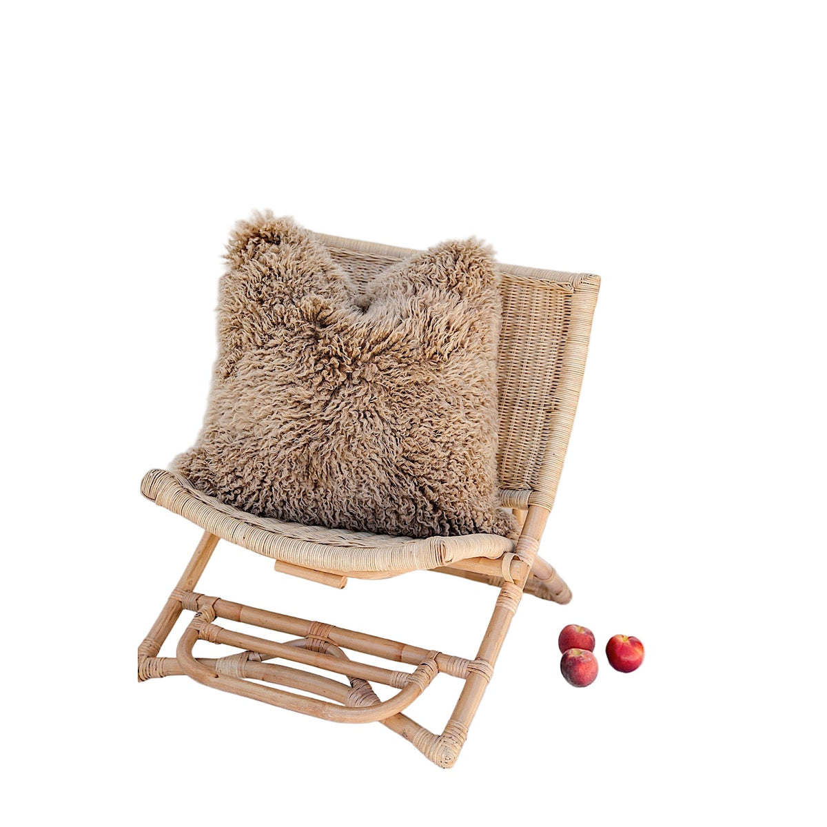 Huxford Grove Corowa Sheepskin Cushion - Nappa 40cm
