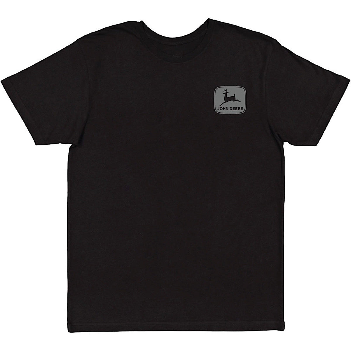 John Deere Nothing Runs Like a Deere Graphic T Shirt - Black