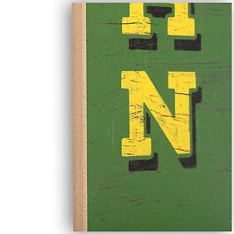 John Deere Vertical Quality Farm Equipment Rustic MDF Wall Decor Sign - John Deere Accessories