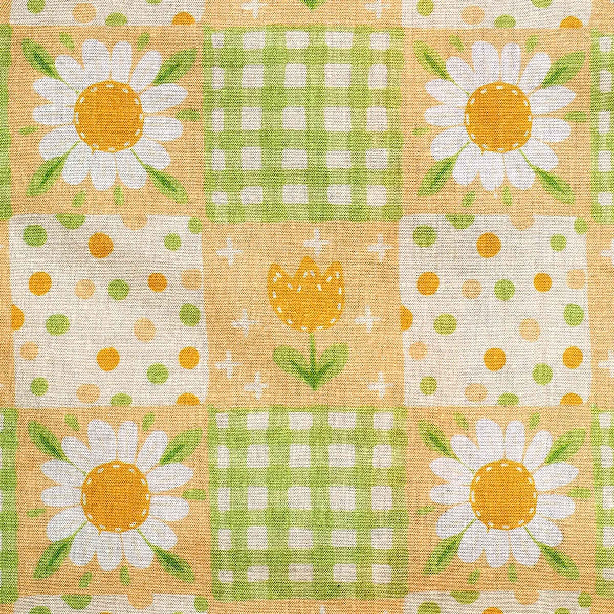 Just Country Infant Frankie Short Sleeve Full Button Plaid Jumpsuit - Lemon Daisies