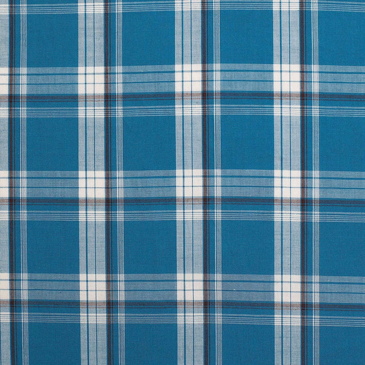 Just Country Men’s Austin Full Button Workshirt - Plaid Petrol