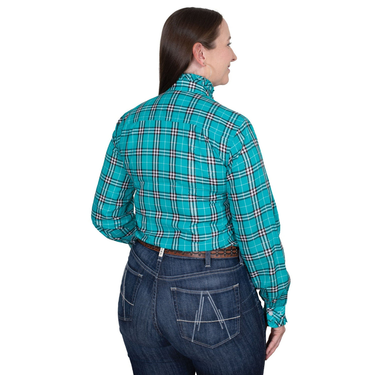 Just Country Women’s Abbey Frills Full Button Work Shirt