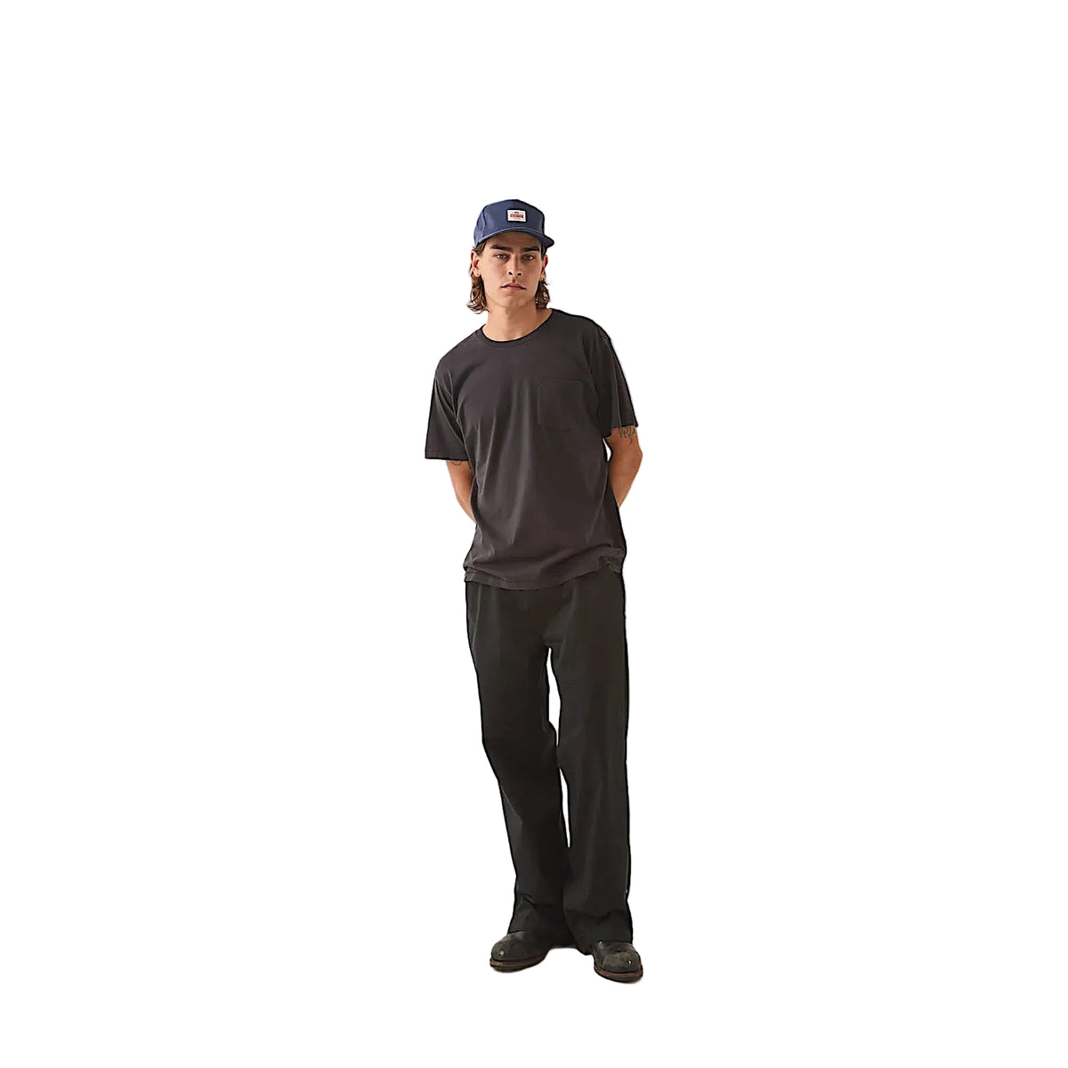 Brixton Men's Baseline Pocket T-Shirt - Black