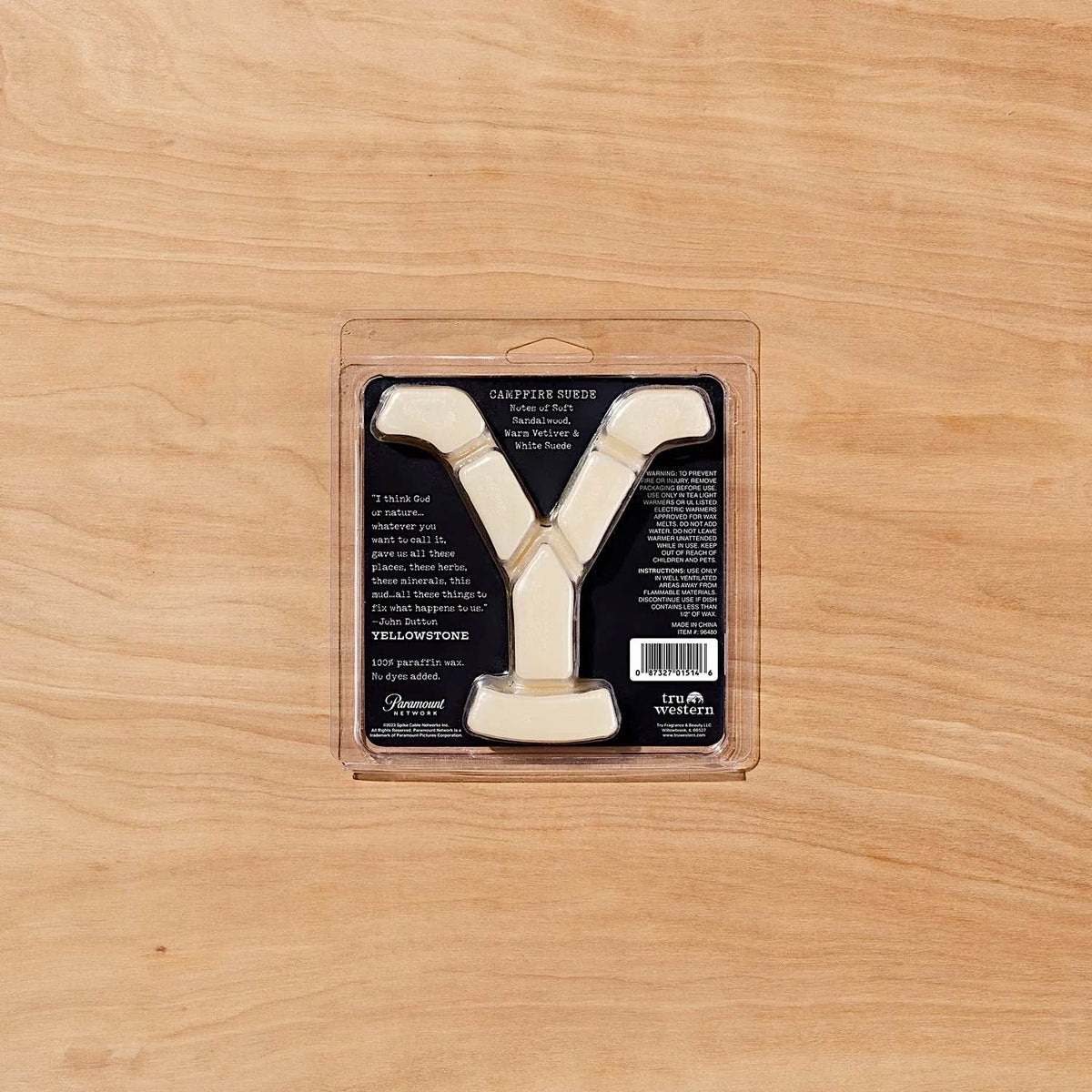 Tru Western Yellowstone Campfire Suede Wax Melts 2.5oz