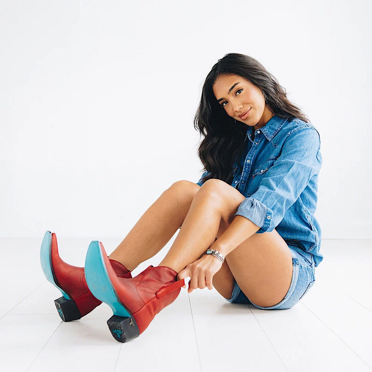 Lane Boots Emma Jane Bootie - Smoldering Ruby