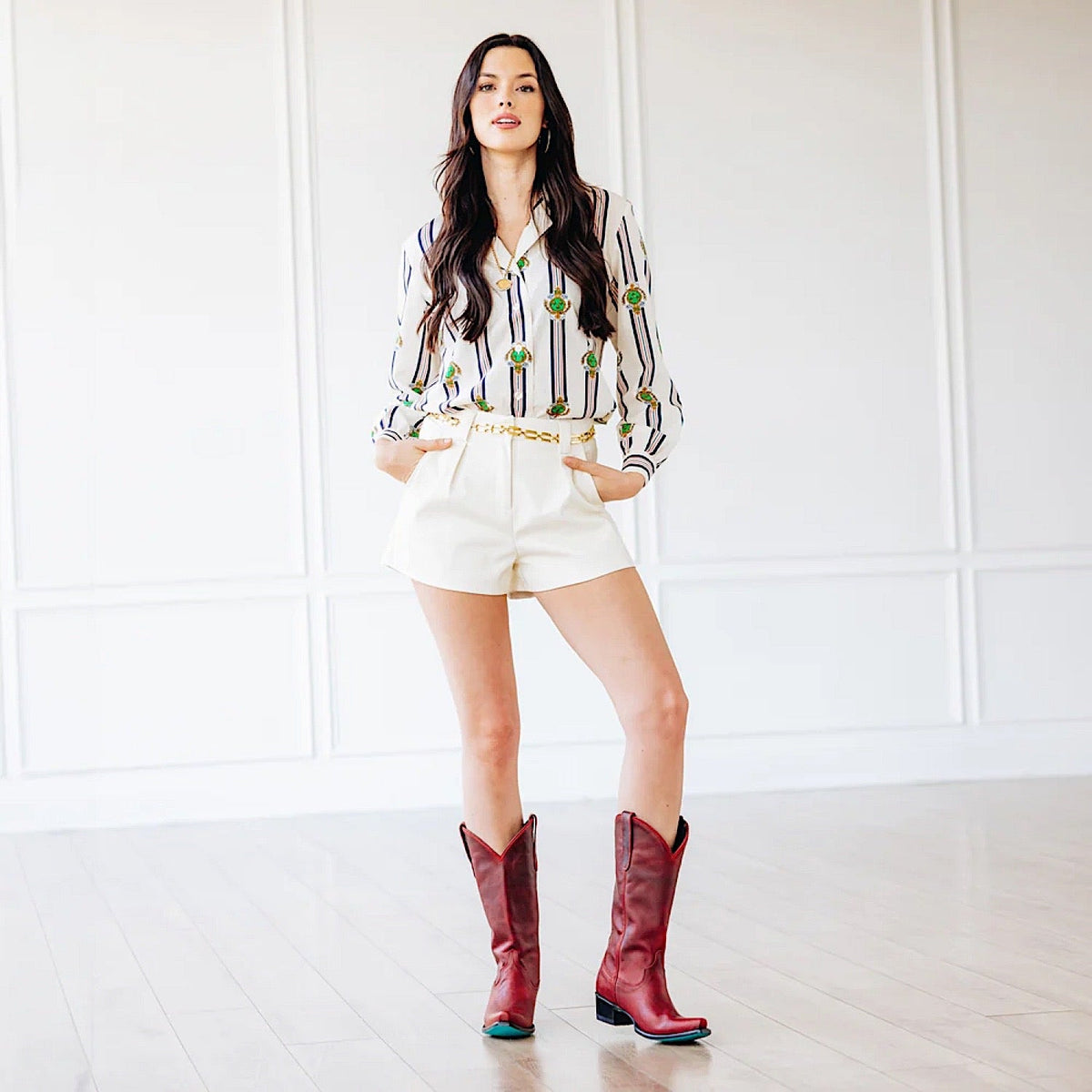Lane Boots Emma Jane Boots - Smoldering Ruby