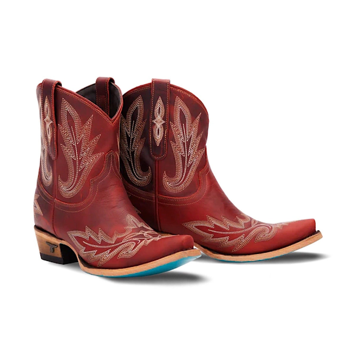 Lane Boots Lexington Bootie - Smoldering Ruby