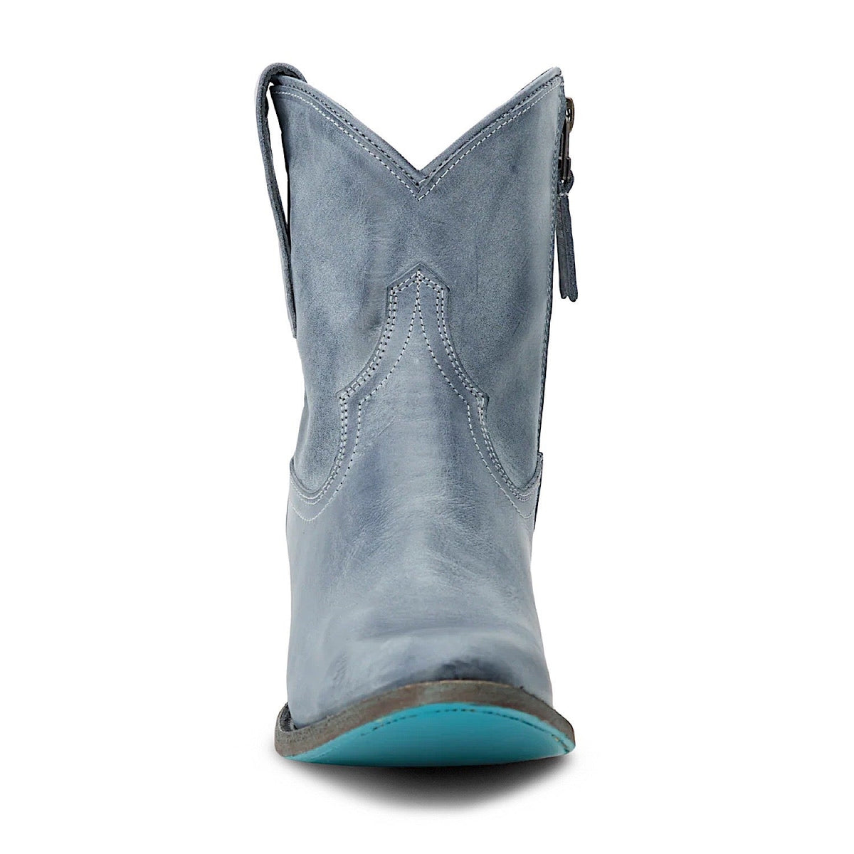 Lane Boots Plain Jane Bootie - Washed Denim