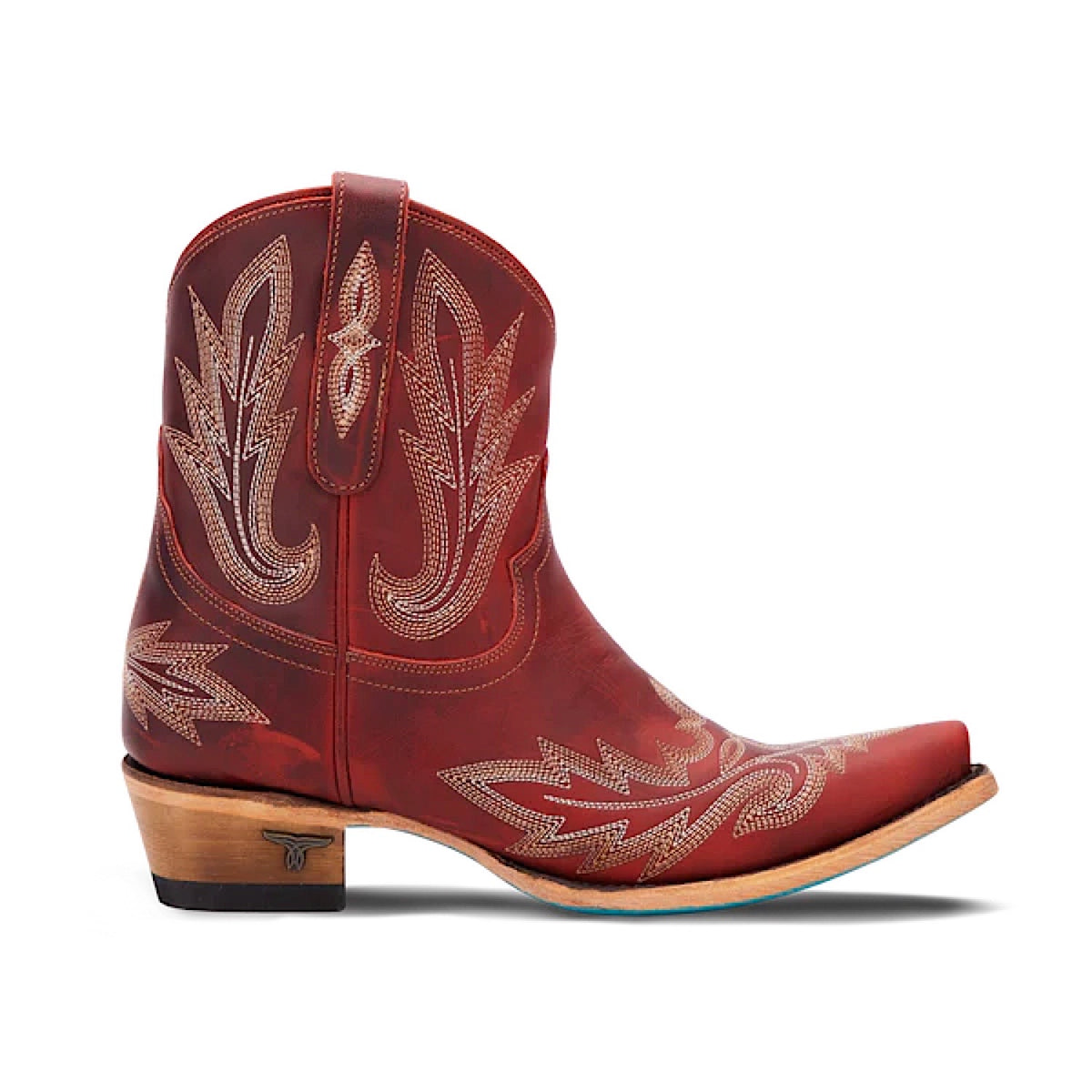 Lane Boots Lexington Bootie - Smoldering Ruby